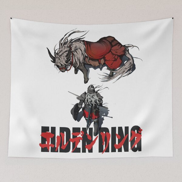 Item preview, elden ring elden ring tarnished bloody wolf  designed and sold by movbad.