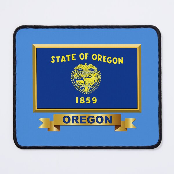 Item preview, OREGON Flag Gifts, Masks, Stickers & Products (PC3) designed and sold by mpodger.