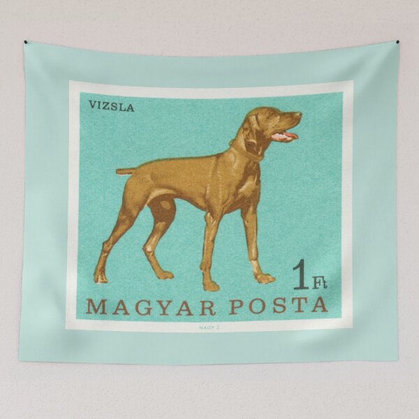Item preview, Stamp collector Vintage 1967 Hungary Vizsla Dog postage stamp designed and sold by cutestamps.