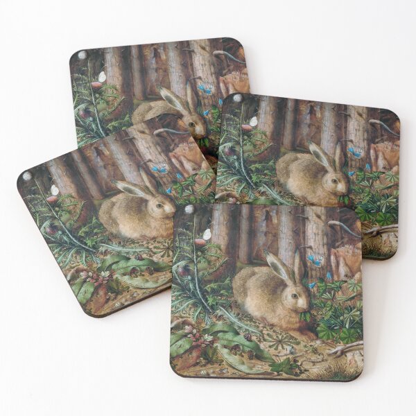 Item preview, Vintage 15th Century Artwork of Rabbits designed and sold by FutureIsRetro.