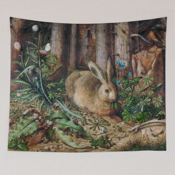 Item preview, Vintage 15th Century Artwork of Rabbits designed and sold by FutureIsRetro.