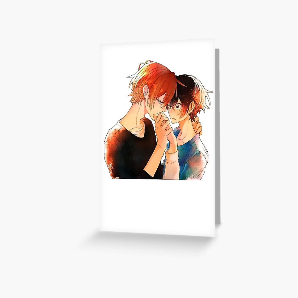 sasaki and miyano Manga Greeting Card for Sale by Nikhil Mehra