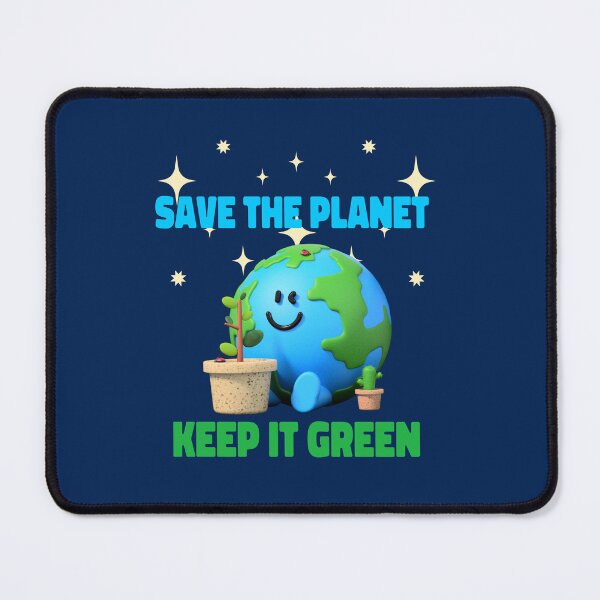 Item preview, Save The Planet Keep It Green. Environmental Activist 3D designed and sold by Rebel-Design.