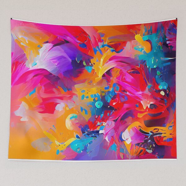 Item preview, Colorful abstract art  designed and sold by Baneen  Alethary.