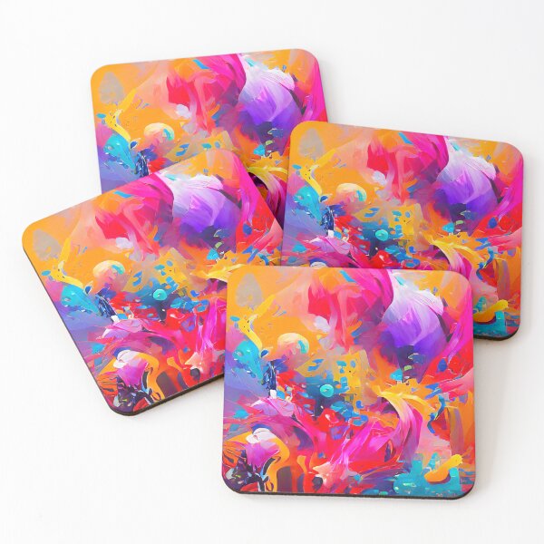 Item preview, Colorful abstract art  designed and sold by Baneen  Alethary.