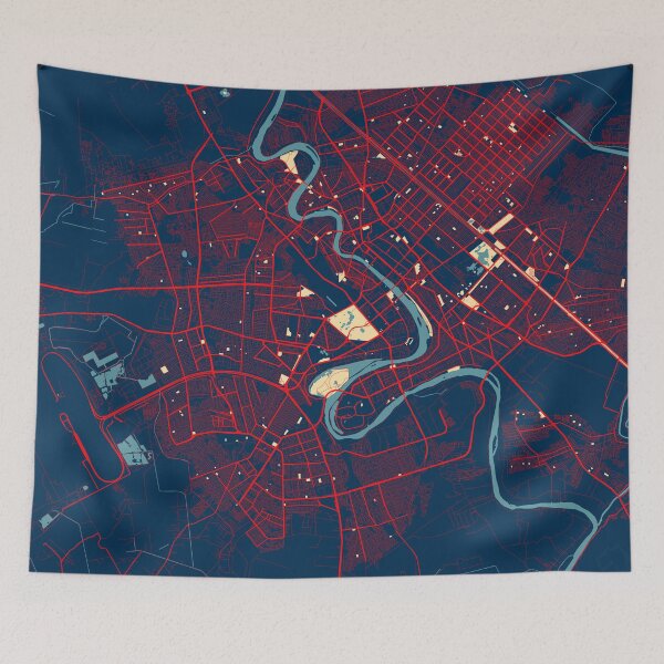 Item preview, Baghdad City Map of Iraq - Hope designed and sold by deMAP.