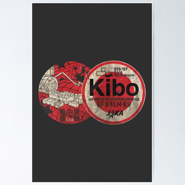 Item preview, Kibo STS-127 Vintage Emblem designed and sold by Lidra Zehcnas.
