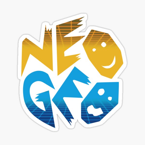 "Neo Geo logo retro style" Sticker by VinagreShop | Redbubble