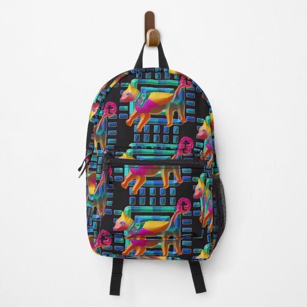 Item preview, CRAZY CAT NEON CRYPTO NFT BITCOIN IN 3D 2. designed and sold by Ralek.