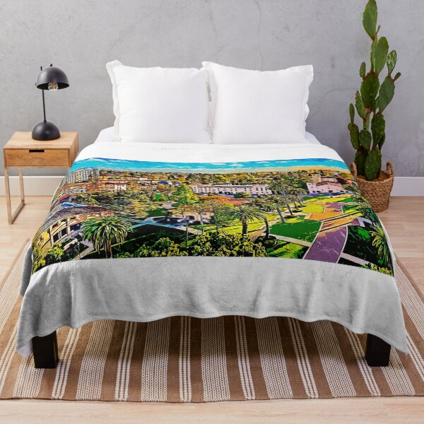 Item preview, Santa Clara University - impressionist painting designed and sold by NickoPrints.