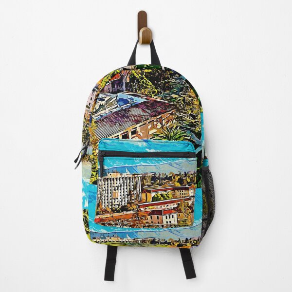 Item preview, Santa Clara University - impressionist painting designed and sold by NickoPrints.