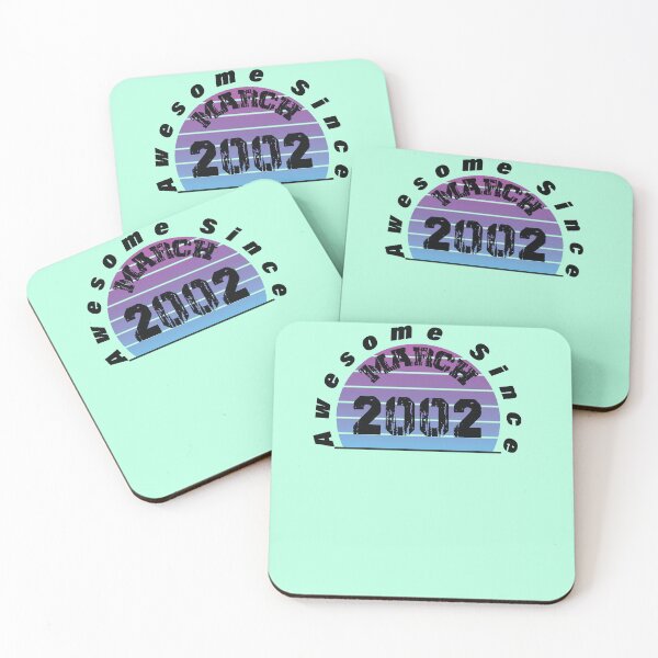 Item preview, AWESOME SINCE MARCH 2002 20TH BIRTHDAY designed and sold by LunarVision.