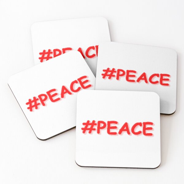 Item preview, "#PEACE" Cute Design. Buy Now designed and sold by Health And Fitness Posts e-Store.