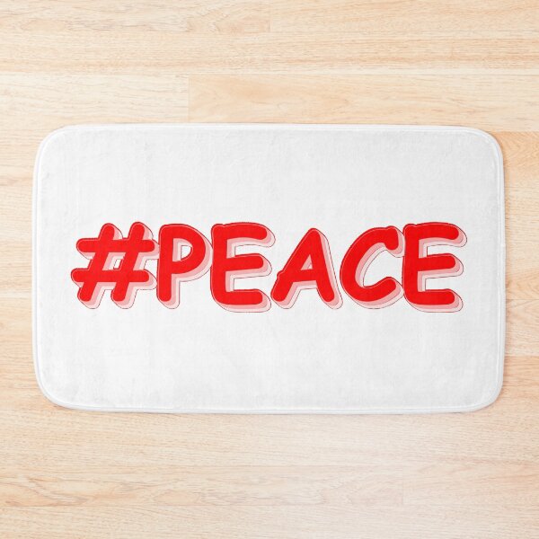 Item preview, "#PEACE" Cute Design. Buy Now designed and sold by Health And Fitness Posts e-Store.