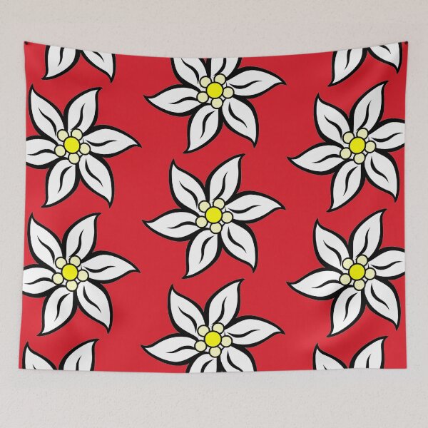 Item preview, Edelweiss on Red designed and sold by stofftoy.