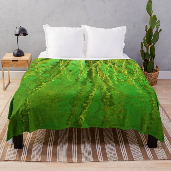 Item preview, Abstract Green Water Reflections of Trees designed and sold by KaSaPo.