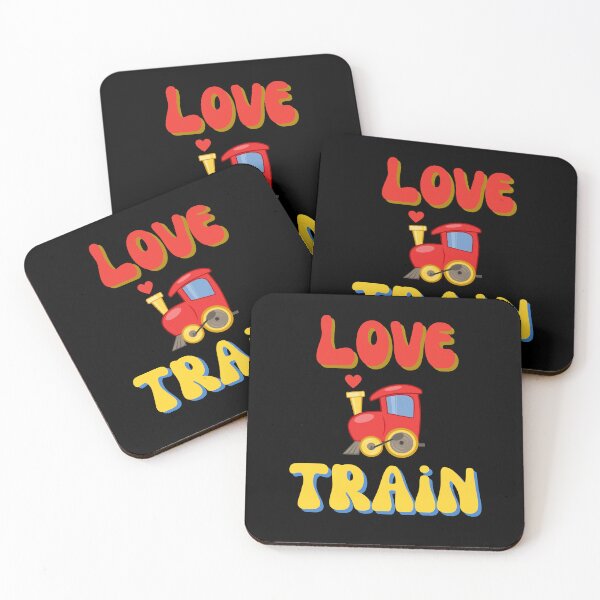 Item preview, Cute Retro Love Train Red and Yellow designed and sold by podguy.