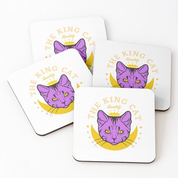 Item preview, funny cat, the king cat, design illistrator. designed and sold by Lachkarstore.