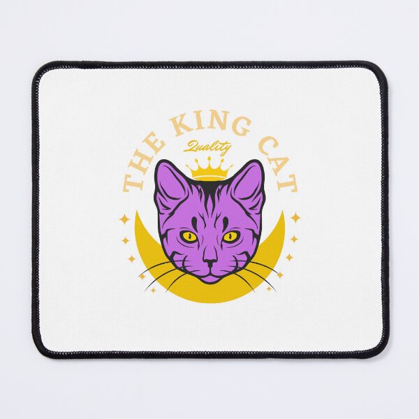 Item preview, funny cat, the king cat, design illistrator. designed and sold by Lachkarstore.