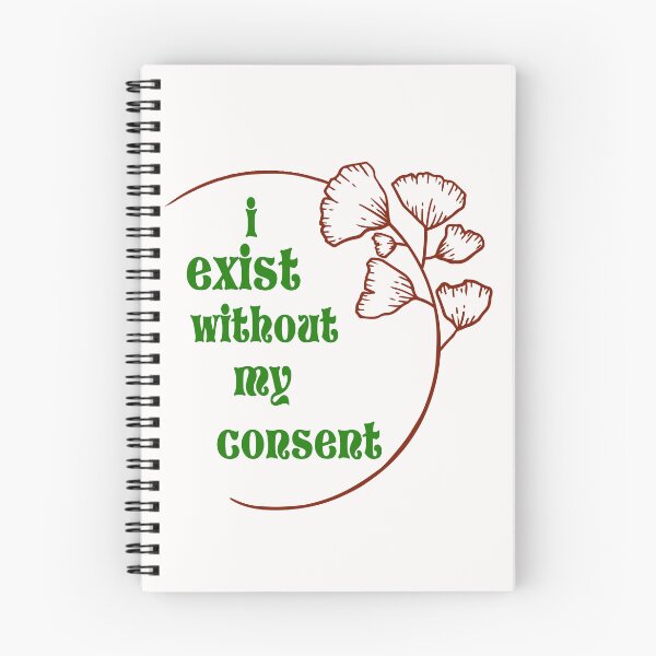Item preview, i exist without my consent  designed and sold by belka620.