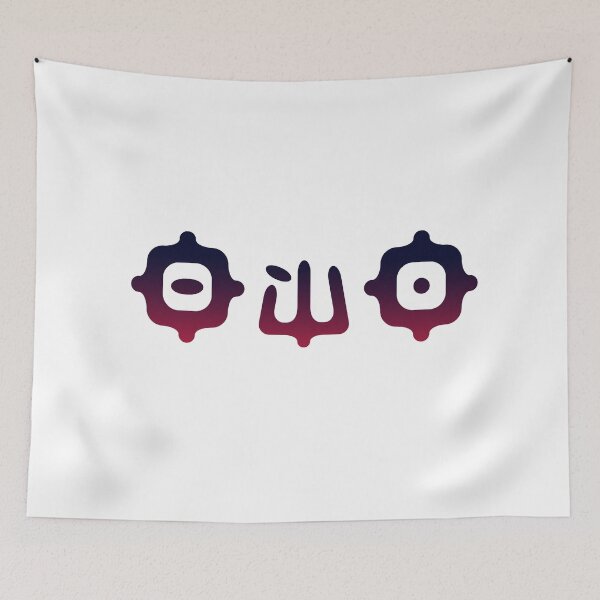Aperçu de l'œuvre OwO (rouge) créée et vendue par KMGraphics99.