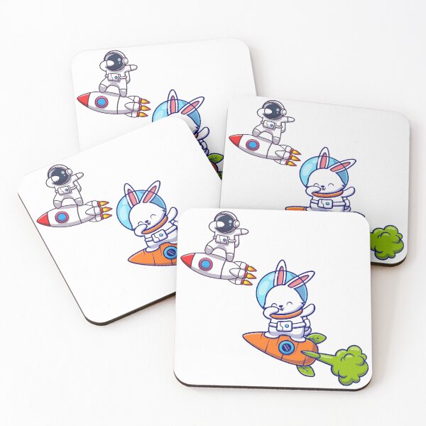 Item preview, Cute Rabbit Astronaut with Astronaut designed and sold by Scopestor.