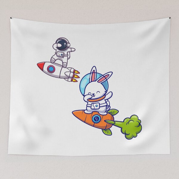 Item preview, Cute Rabbit Astronaut with Astronaut designed and sold by Scopestor.