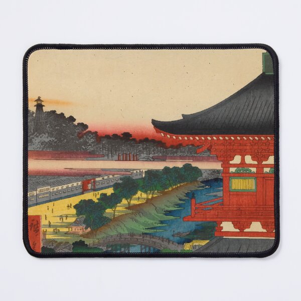 Item preview, Ukiyo-e Japanese Art Hiroshige designed and sold by FutureIsRetro.