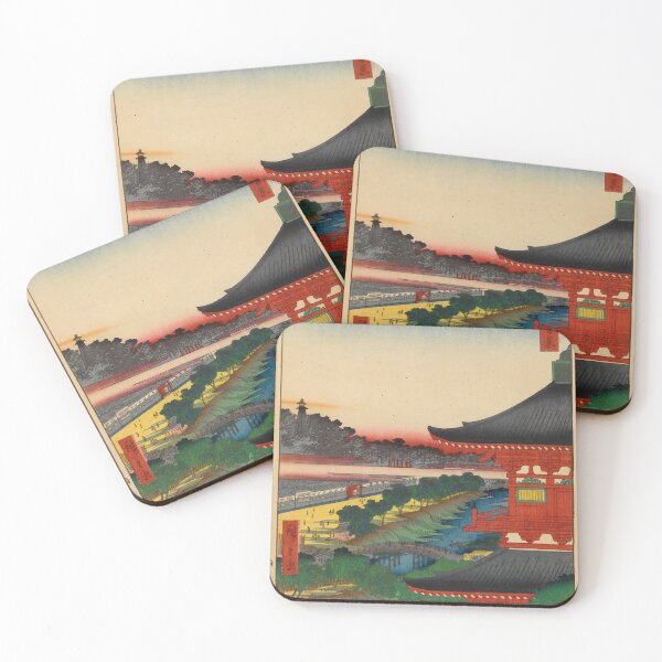 Item preview, Ukiyo-e Japanese Art Hiroshige designed and sold by FutureIsRetro.