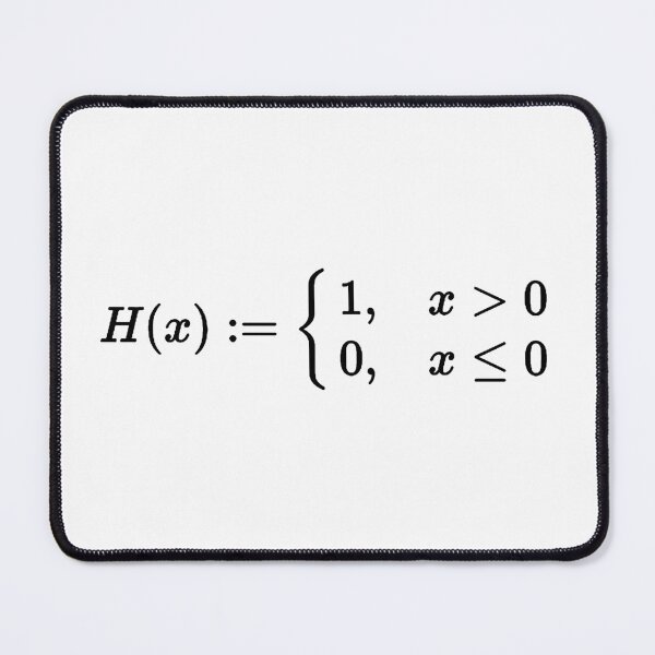 Item preview, heaviside function designed and sold by NoetherSym.