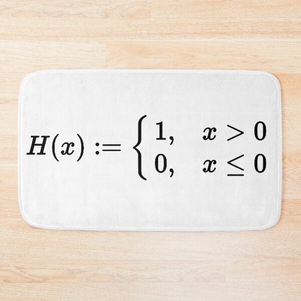 Item preview, heaviside function designed and sold by NoetherSym.