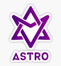 ASTRO Vivid Plum Space Violett Sticker