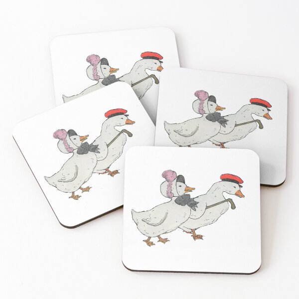 Item preview, Vintage Cartoon Ducks Golfing designed and sold by lewwurm.