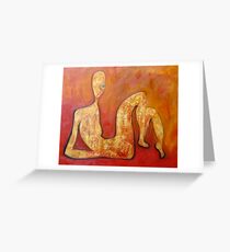ART by bec "Spoilt by all you say and do" Greeting Card