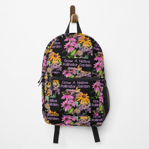 Item preview, Grow A Native Pollinator Garden Colorful Design designed and sold by EarthArtDesigns.