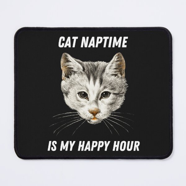 Item preview, Cat Naptime Is My Happy Hour Work From Home Office designed and sold by Nepaz-Designs.