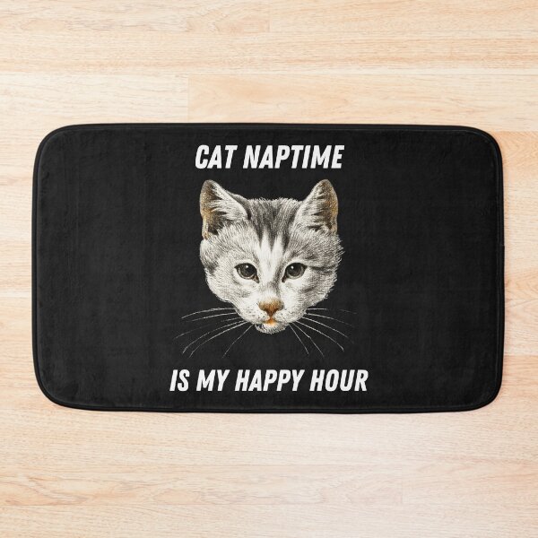 Item preview, Cat Naptime Is My Happy Hour Work From Home Office designed and sold by Nepaz-Designs.