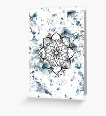 Universal Energy Mandala Greeting Card