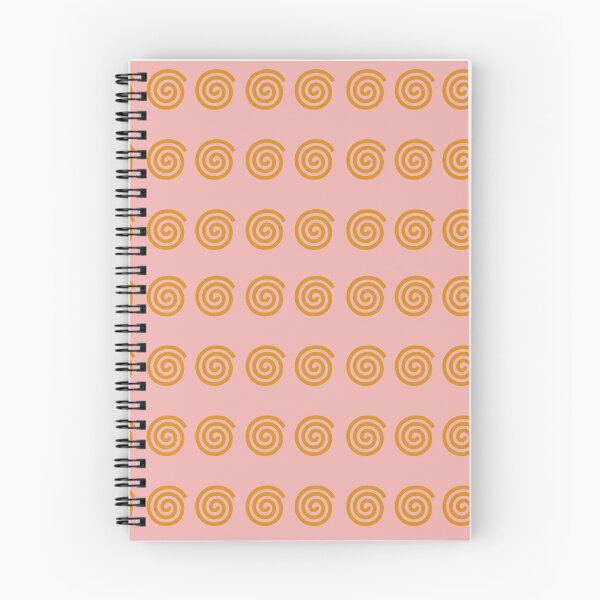 Item preview, Pink and orange spiral pattern designed and sold by Thegentleshop.