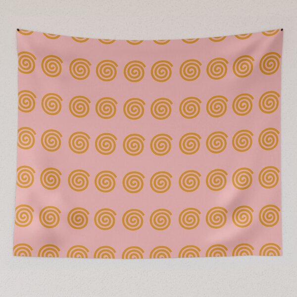 Item preview, Pink and orange spiral pattern designed and sold by Thegentleshop.