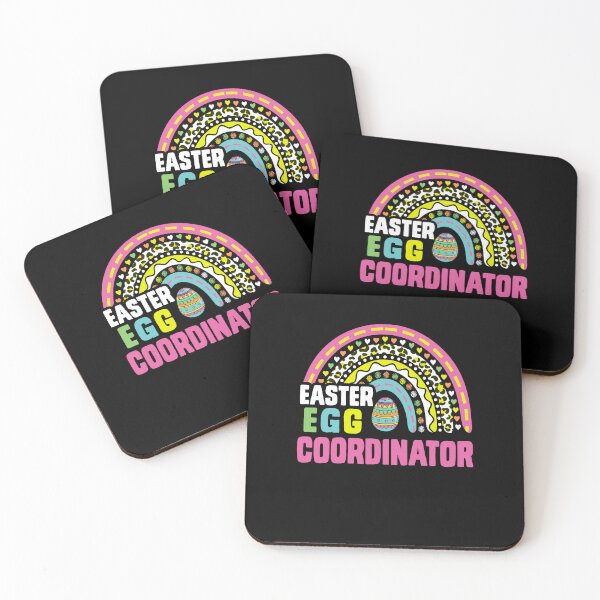 Item preview, Easter Egg Coordinator Funny Easter Day Rainbow Leopard designed and sold by 1Designology1.