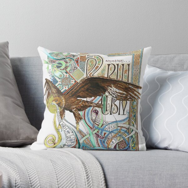 The Beginning Throw Pillow