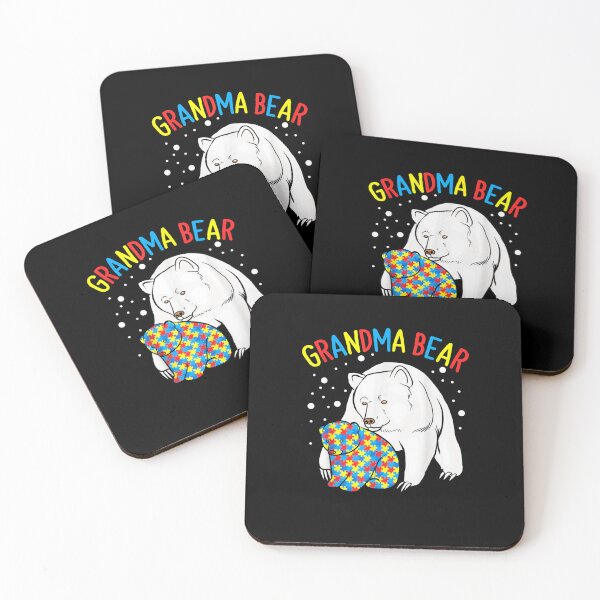 Item preview, Autism Grandma Bear! Autism Awareness Gift designed and sold by VargasParis.
