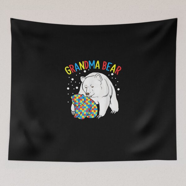 Item preview, Autism Grandma Bear! Autism Awareness Gift designed and sold by VargasParis.