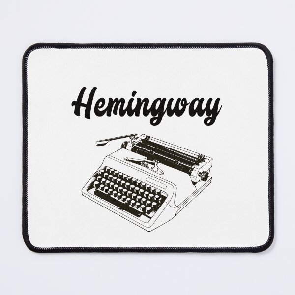 Item preview, Hemingway-Typewriter designed and sold by NoelNimmad.