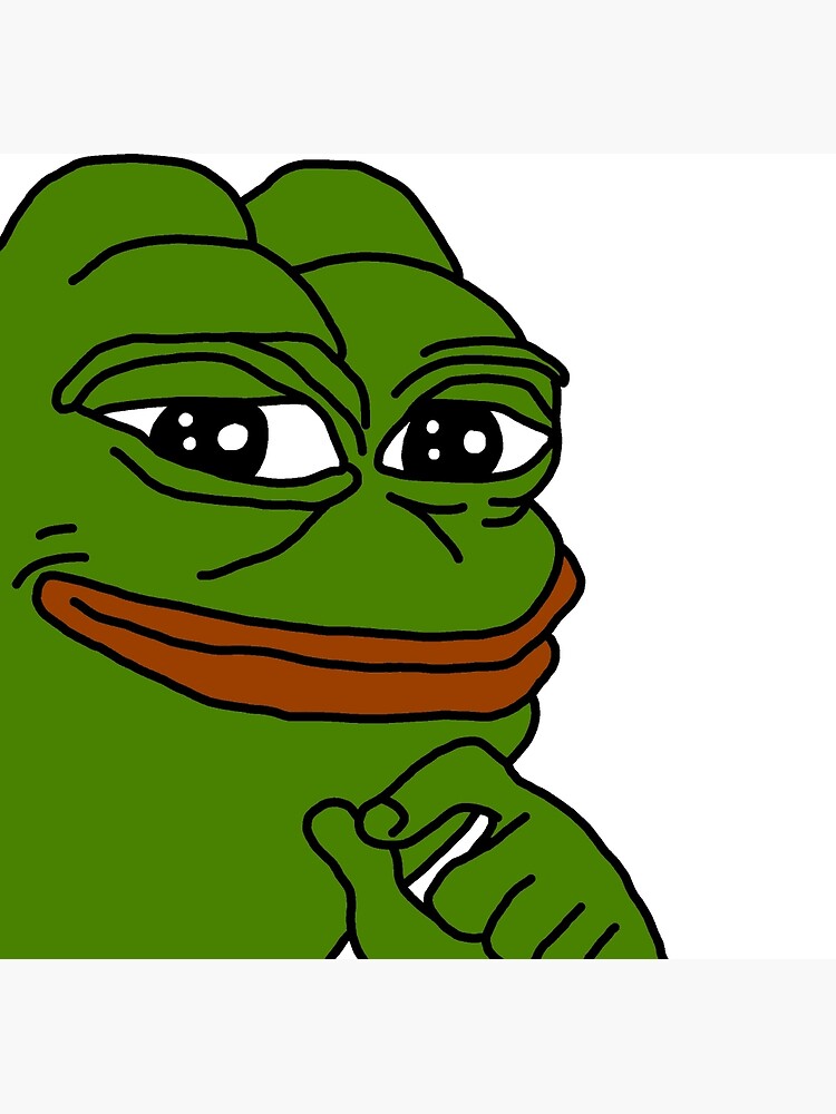 "PEPE OFFICIAL PEPE FROG MEME" Poster by AlexRCreation ...
