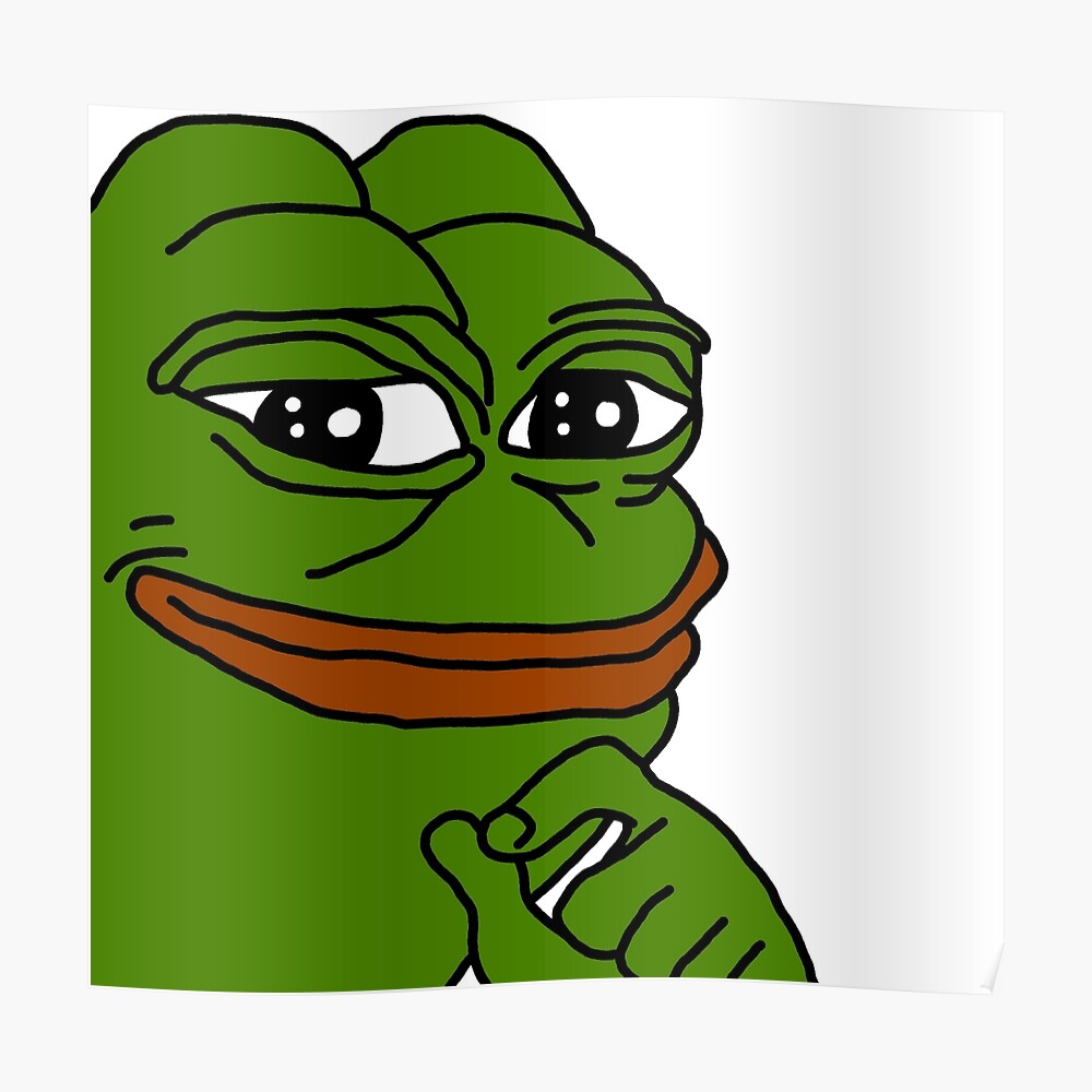 Pepe Offizielles Pepe Frosch Meme Poster Von Alexrcreation Redbubble 3801