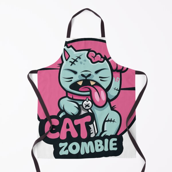 Item preview, cat zombie designed and sold by tee-blah-blah.