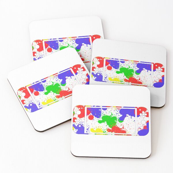 Item preview, Splash Paint White Gaming Console designed and sold by WertyShop.