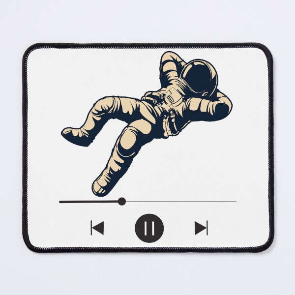 Item preview, astronaut listening to space songs designed and sold by Scopestor.